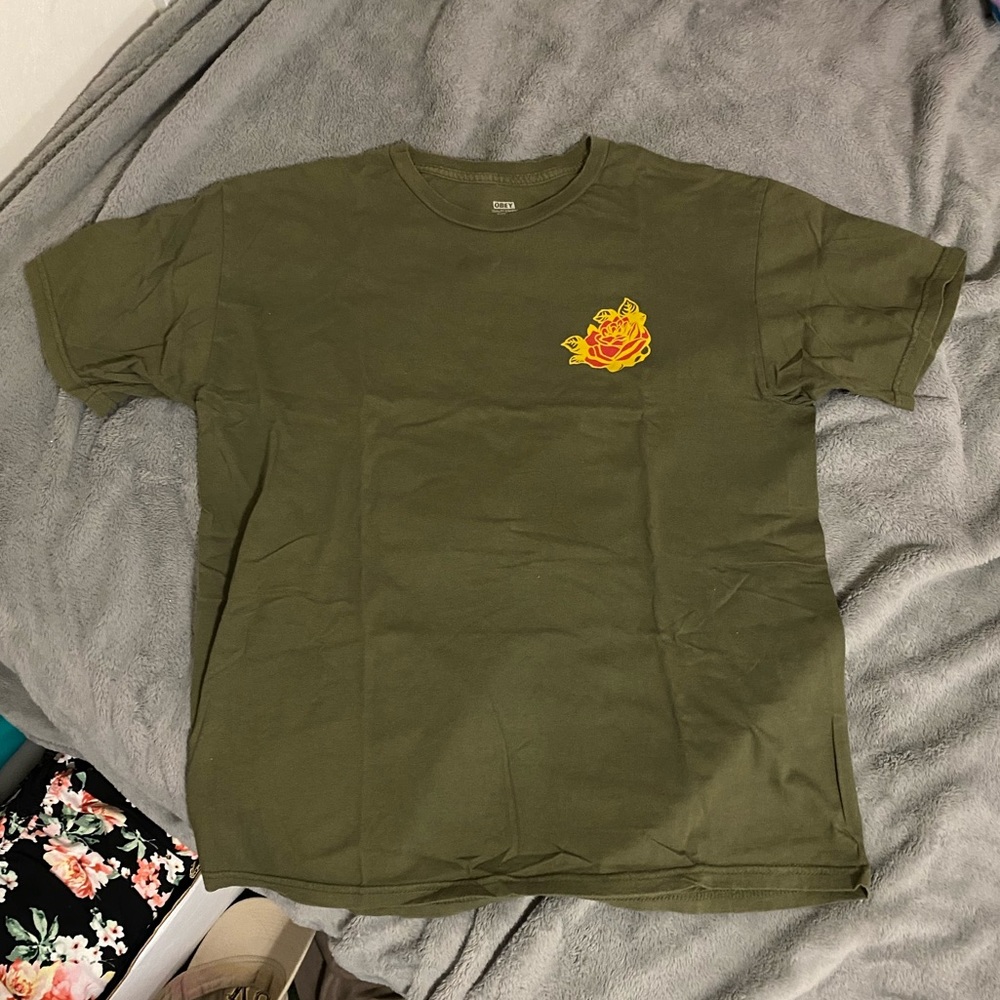 Obey Propaganda Army Green Tee